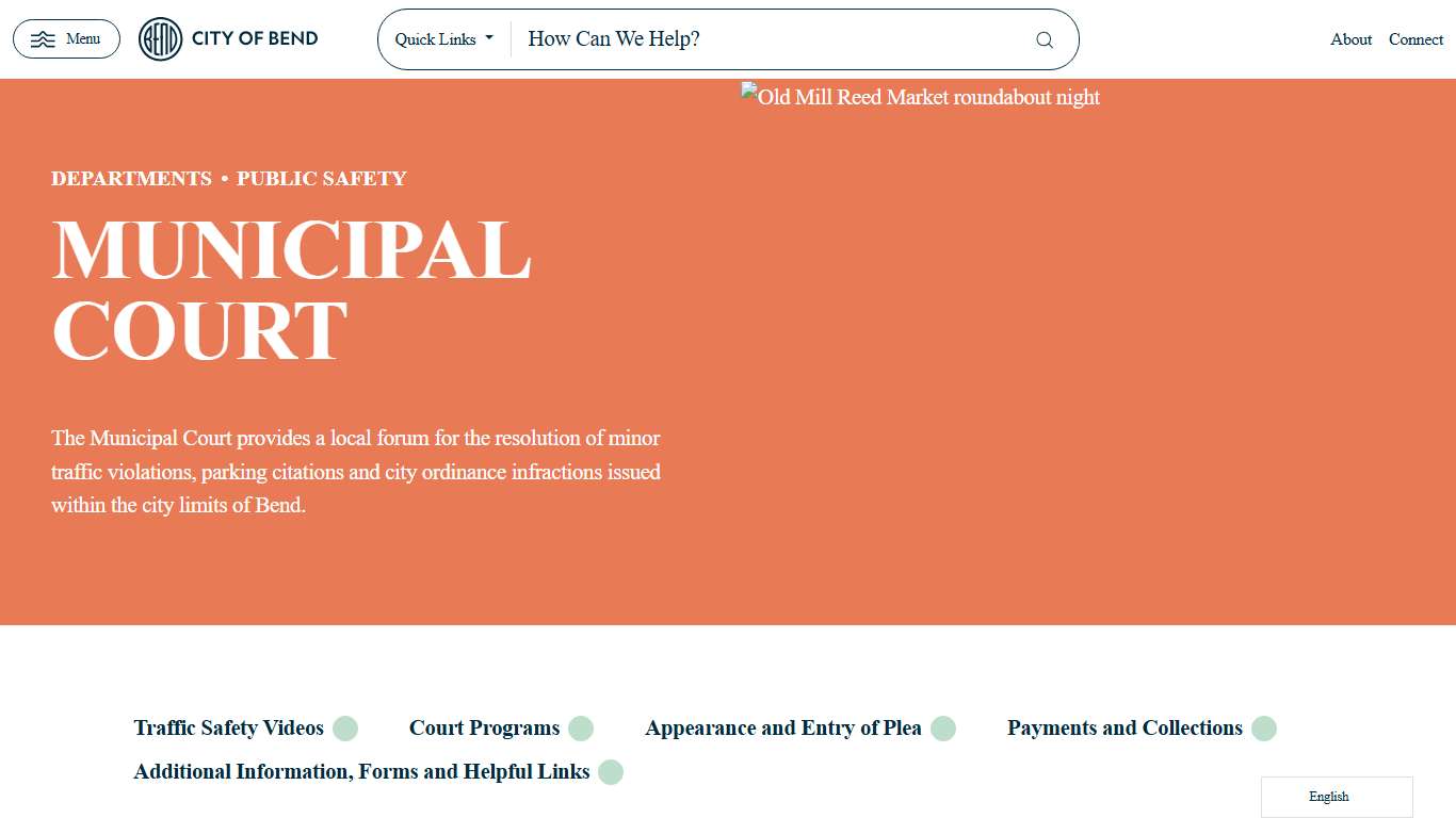 Municipal Court - City of Bend